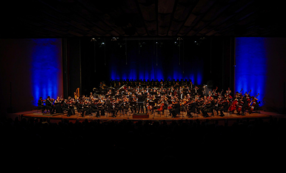 OSP celebra 40 anos com casa cheia no Guaíra e grandes homenagens Foto: Gabriel Rosa/AEN