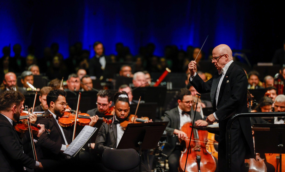 OSP celebra 40 anos com casa cheia no Guaíra e grandes homenagens Foto: Gabriel Rosa/AEN
