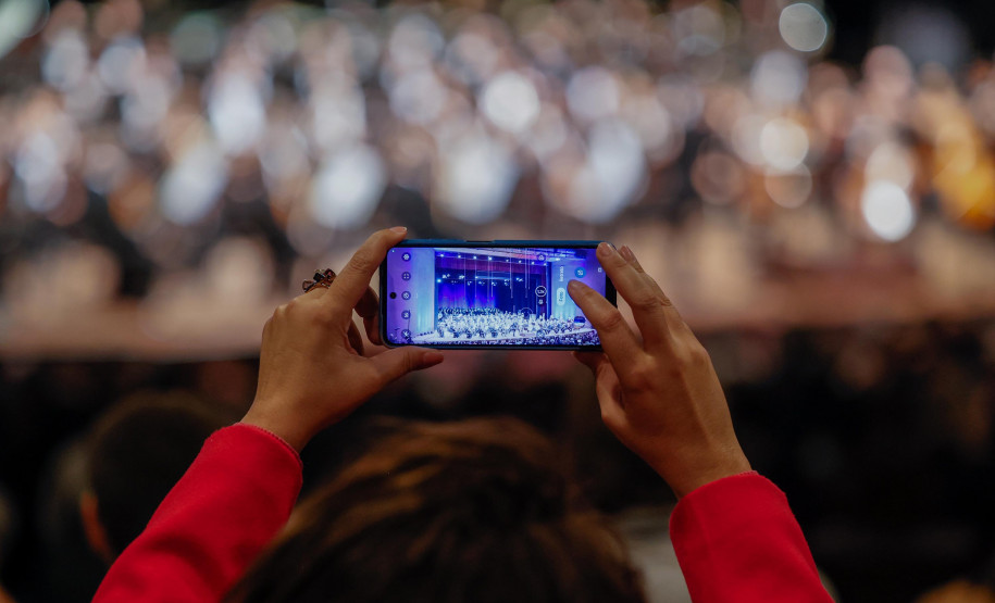 OSP celebra 40 anos com casa cheia no Guaíra e grandes homenagens Foto: Gabriel Rosa/AEN