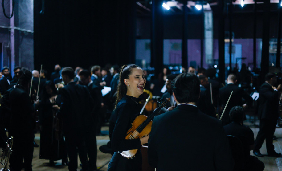 OSP celebra 40 anos com casa cheia no Guaíra e grandes homenagens Foto: Gabriel Rosa/AEN