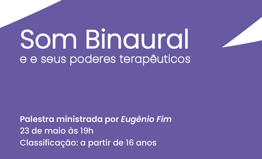 Museu da Imagem e do Som sedia palestra sobre tratamento sonoro para síndrome do pânico