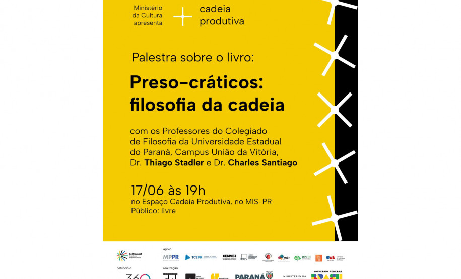 MIS-PR promove palestra sobre liberdade e dignidade no contexto do encarceramento