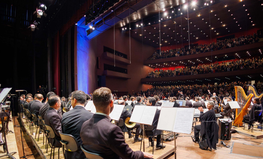 Concertos: mais de 6 mil pessoas celebram os 40 anos da Orquestra Sinfônica do Paraná