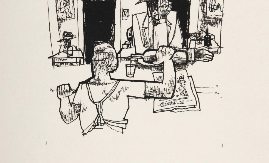 MON leva a Morretes exposição com 50 desenhos da coleção permanente de Poty Lazzarotto