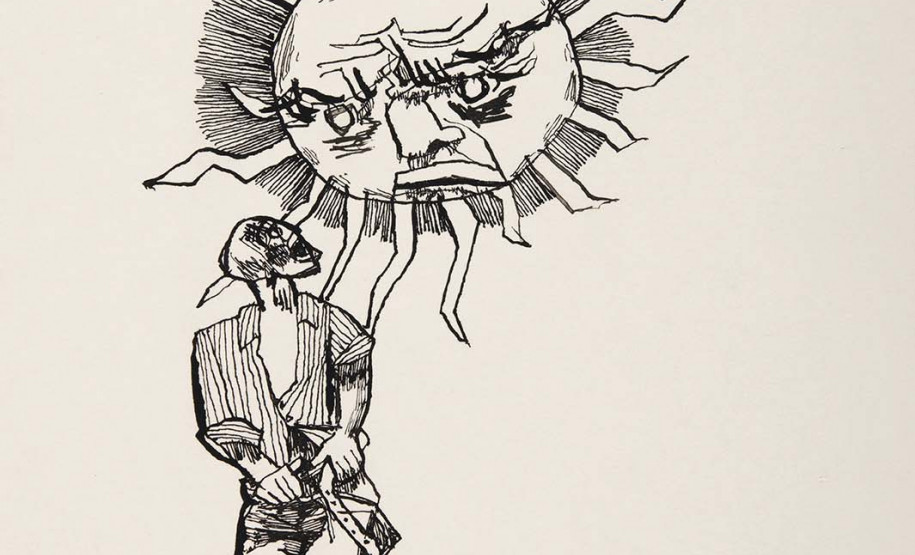 MON leva a Morretes exposição com 50 desenhos da coleção permanente de Poty Lazzarotto