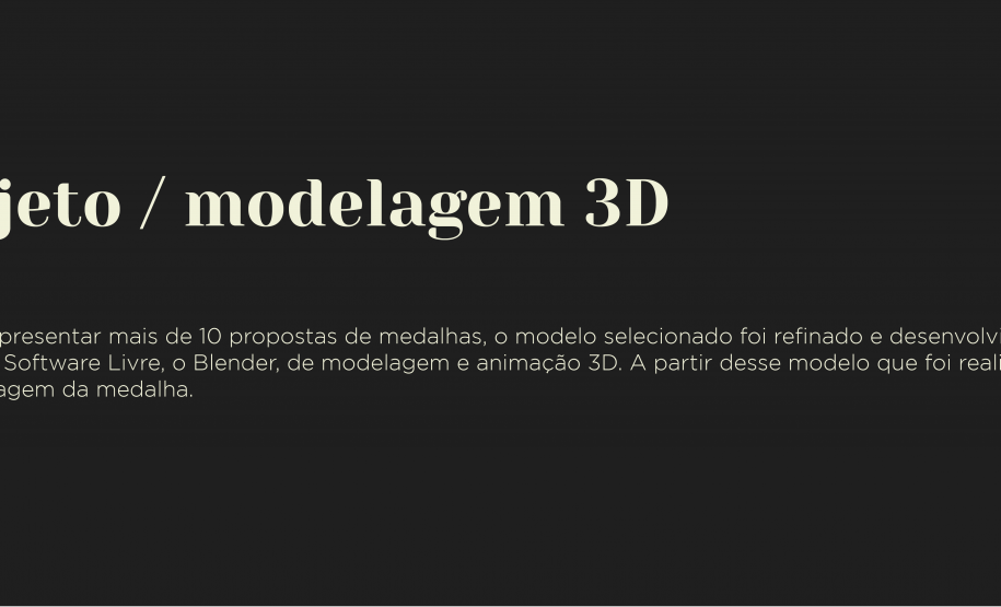 Concepção e projeto da Medalha de Mérito Cultural