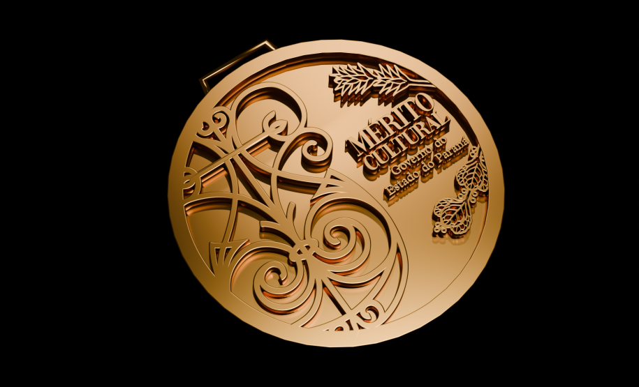 Concepção e projeto da Medalha de Mérito Cultural