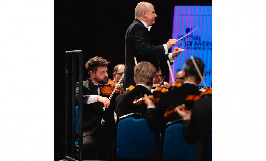 Orquestra Sinfônica do Paraná lota duas apresentações no Festival de Inverno de Campos do Jordão