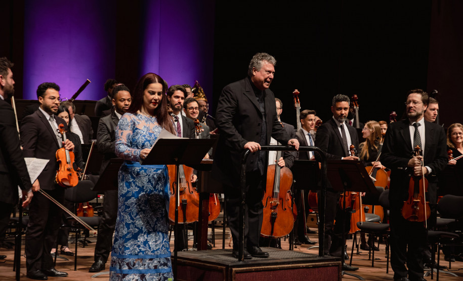 Orquestra Sinfônica emociona Guairão com Strauss e convidados internacionais
