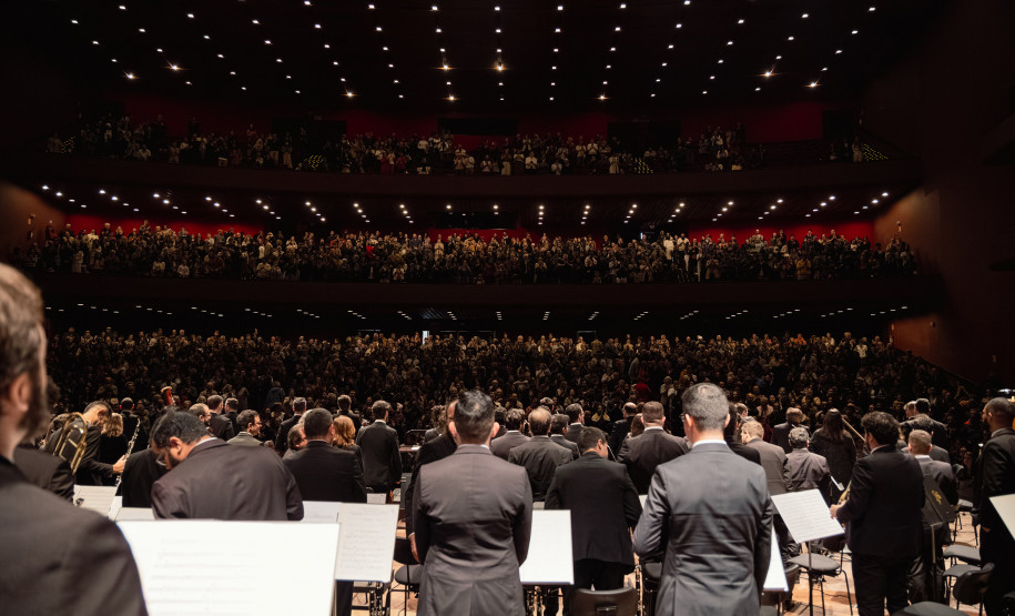 Orquestra Sinfônica emociona Guairão com Strauss e convidados internacionais