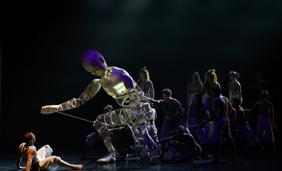 Balé Teatro Guaíra conquista sua primeira indicação nacional ao Prêmio APCA - Fotos da apresentação do grupo em São Paulo, nos dias 12 e 13 de julho