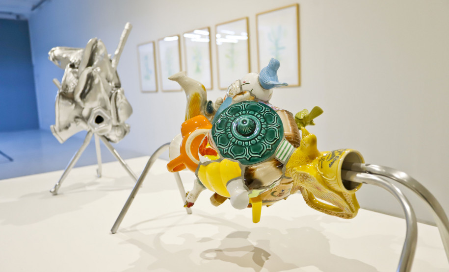 Programa Arte para Maiores terá visita mediada e oficina inspiradas na mostra Teia à Toa