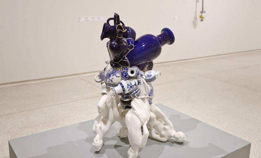 Programa Arte para Maiores terá visita mediada e oficina inspiradas na mostra Teia à Toa