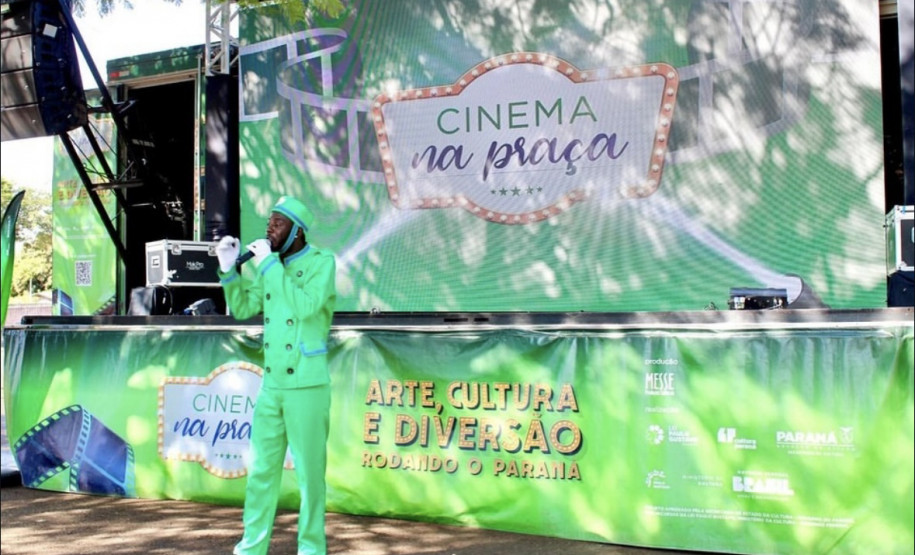 Cinema na Praça leva sucessos do audiovisual a cidades do Paraná em agosto e setembro