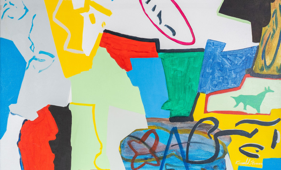 Museu de Arte Contemporânea do Paraná (MAC Paraná) - Abertura da exposição – A partir de 7 de agosto, a sala 09 do MAC no MON recebe amostra “Ronald Simon – Pinturas Cometidas”, com curadoria de André Rigatti e Eliane Prolik