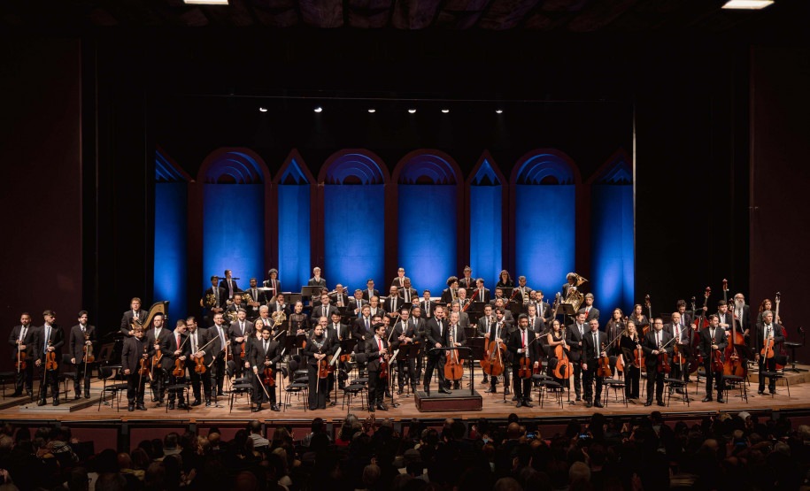 Concerto da Orquestra Sinfônica do Paraná (OSP) em homenagem ao compositor Sergei Prokofiev. Sob a regência do maestro convidado Christian Vásquez, e com participação do solista Guido Sant’Anna, o programa reuniu duas das mais importantes obras do século 20: o Concerto nº 2 para Violino e a Sinfonia nº 5 em Si bemol maior