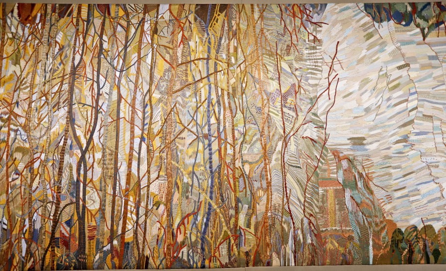 MON promove oficina de bordado com inspiração na mostra “Re-Selvagem”