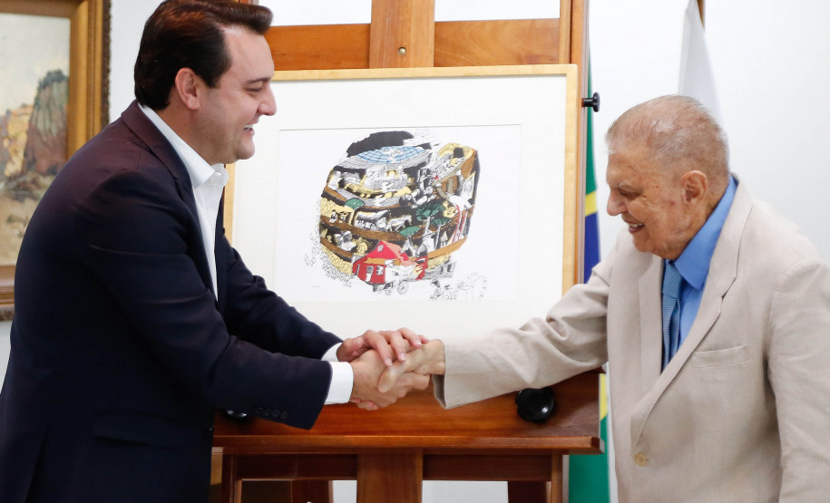 Governo do Paraná lamenta morte de João Lazzarotto, que doou obra de Poty ao Estado