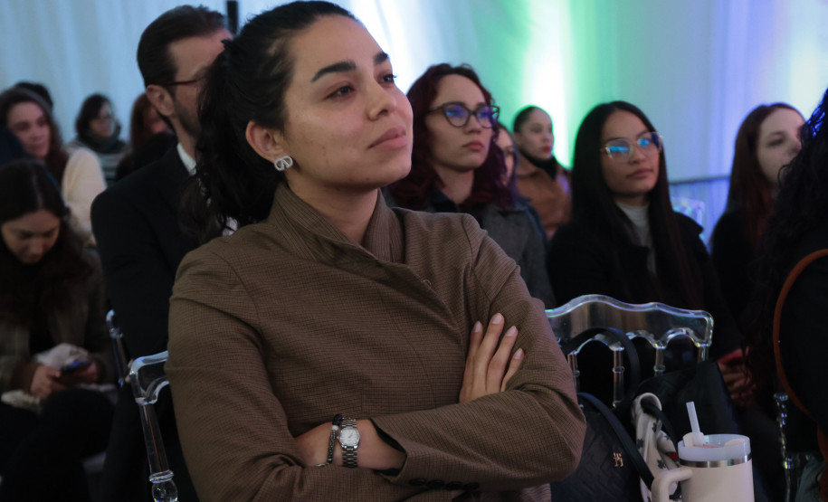 Masterclass com arquiteto Solano Benítez nesta sexta-feira (05) sobre o projeto arquitetônico do Centre Pompidou Paraná, em Foz do Iguaçu. Foto: Geraldo Bubniak/AEN