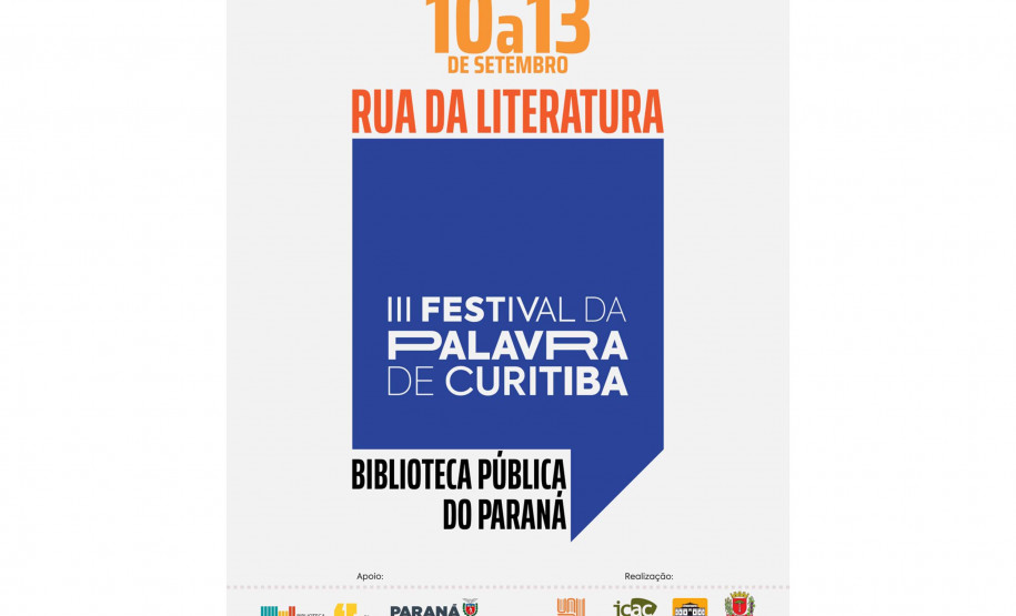 Biblioteca Pública do Paraná (BPP) - Nos dias 12 e 13, a BPP estará sediando parte da programação do III Festival da Palavra.