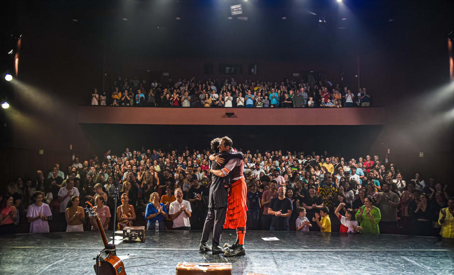 Centro Cultural Teatro Guaíra - Auditório Salvador de Ferrante (Guairinha) Concerto Em Ri Maior — A Cia dos Palhaços comemora duas décadas de trajetória com a comédia musical “Concerto em Ri Maior”, um espetáculo que se destaca em seu repertório, unindo dança, improvisação e palhaçaria.