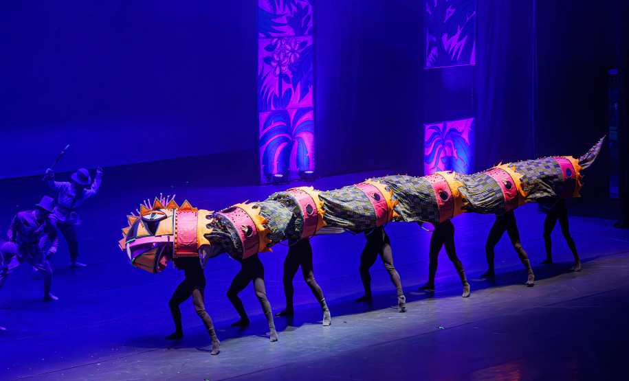 Espetáculo Lendas Brasileiras retorna ao Guairão na Semana da Criança, em outubro