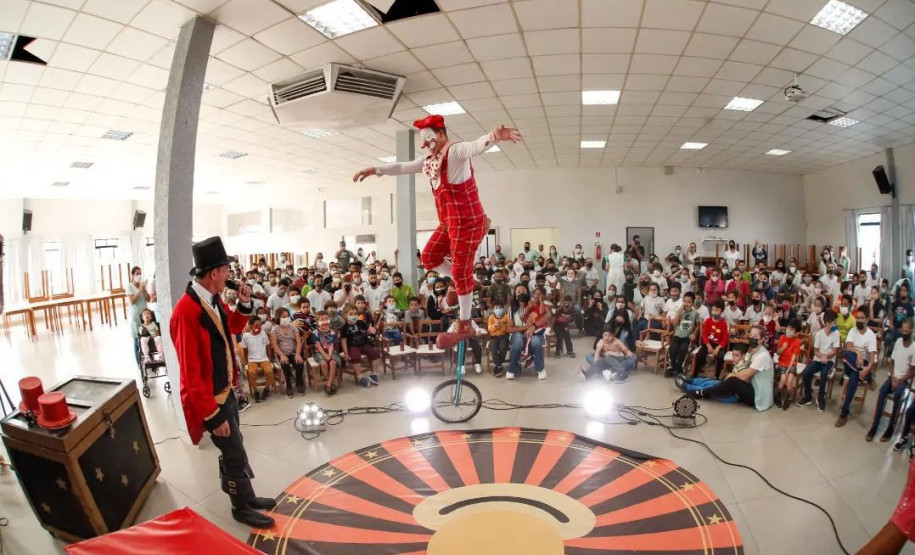 PNAB viabiliza apresentações circenses com inclusão em 11 cidades do Paraná