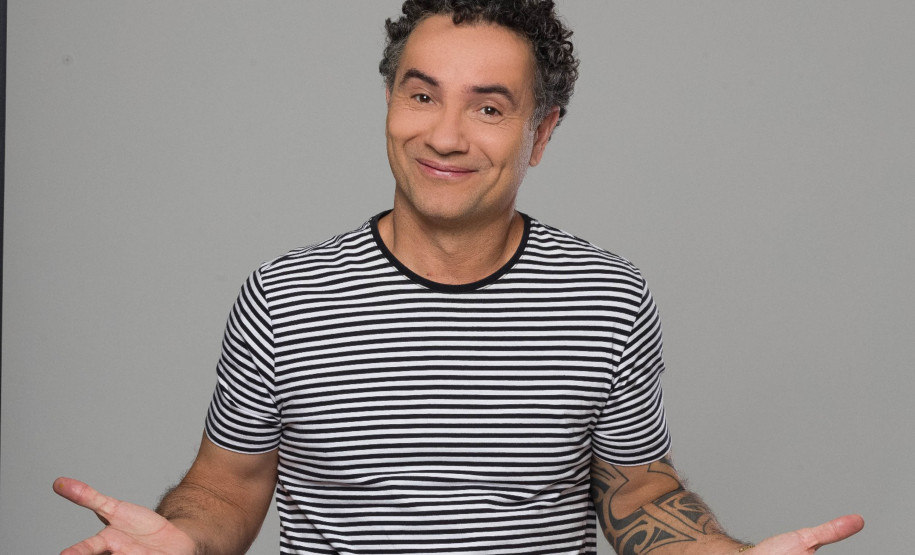 Marco Luque reúne quatro personagens icônicos em apresentação no Guairão