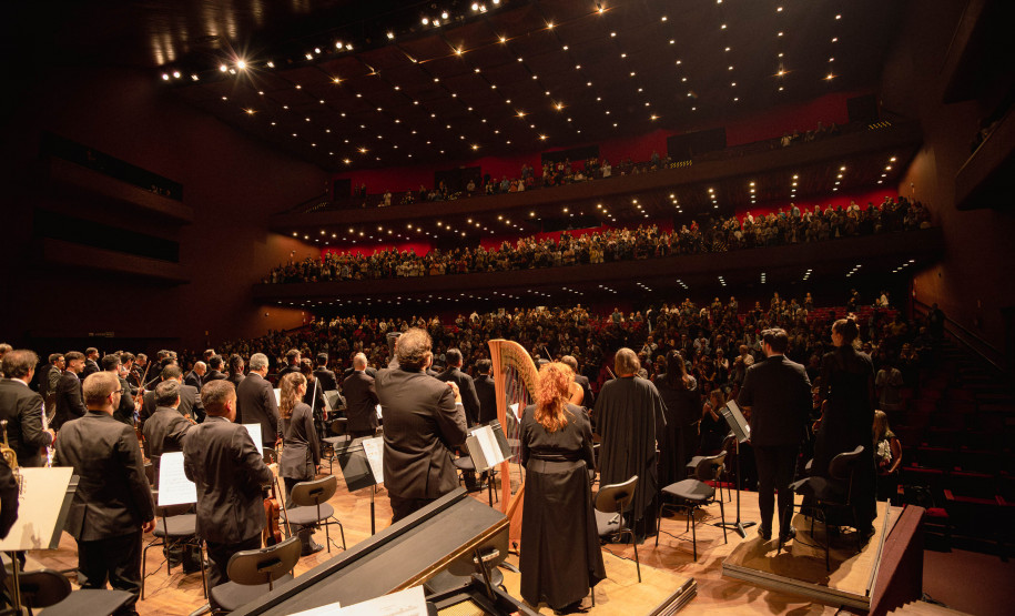 Orquestra Sinfônica do Paraná se apresenta em Colombo pelo projeto Guaíra para Todos