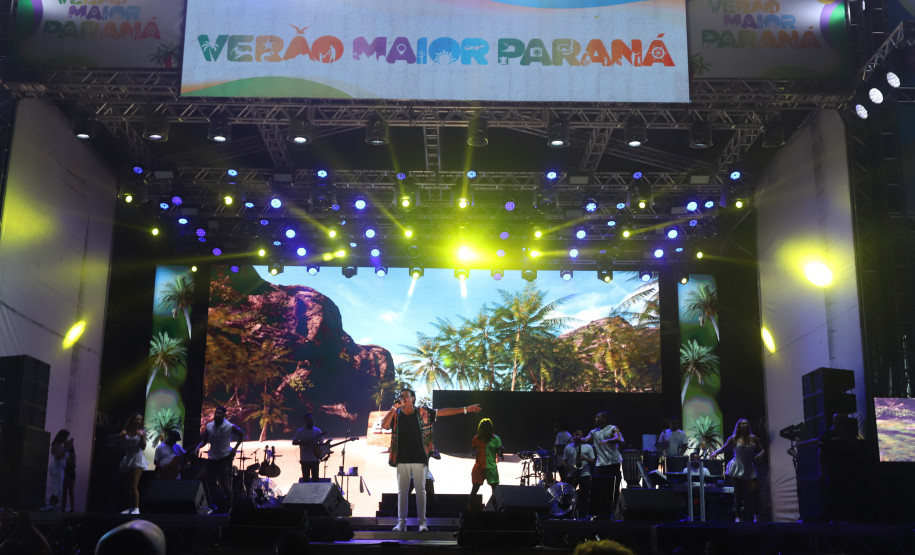 Show de É o Tchan Verão Maior Paraná.