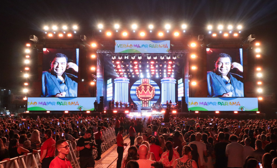 Show do Raça Negra no Verão Maior Paraná.