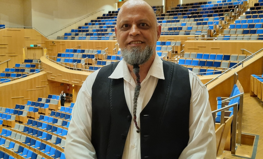 Orquestra Sinfônica do Paraná reúne mil pessoas em concerto inédito em Belo Horizonte -Entre o público também estava o coralista e musicista Anderson Guimarães, que destacou o encontro entre os dois estados com grande tradição sinfônica