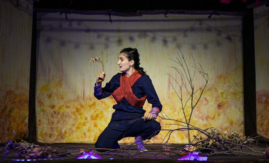 Centro Cultural Teatro Guaíra - Auditório Glauco Flores de Sá Brito (Miniauditório) Plumaje – Nos dias 25 e 26 de outubro (sábado e domingo), às 15h, o espetáculo “Plumaje”, da atriz e artista latino-americana Ailén Roberto, traz histórias tradicionais da América Latina, inspiradas no conto “A Plumagem dos Pássaros”, do povo Calchaquí