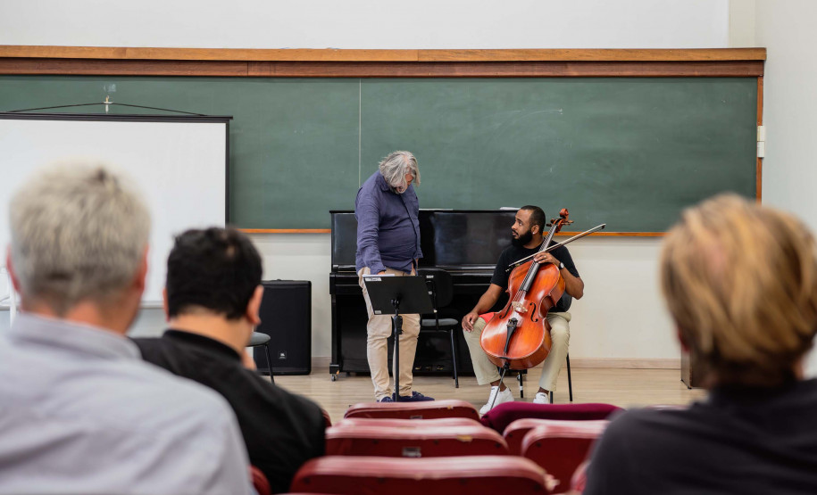 Solistas da Orquestra da Ópera de Paris ministram masterclasses na Embap