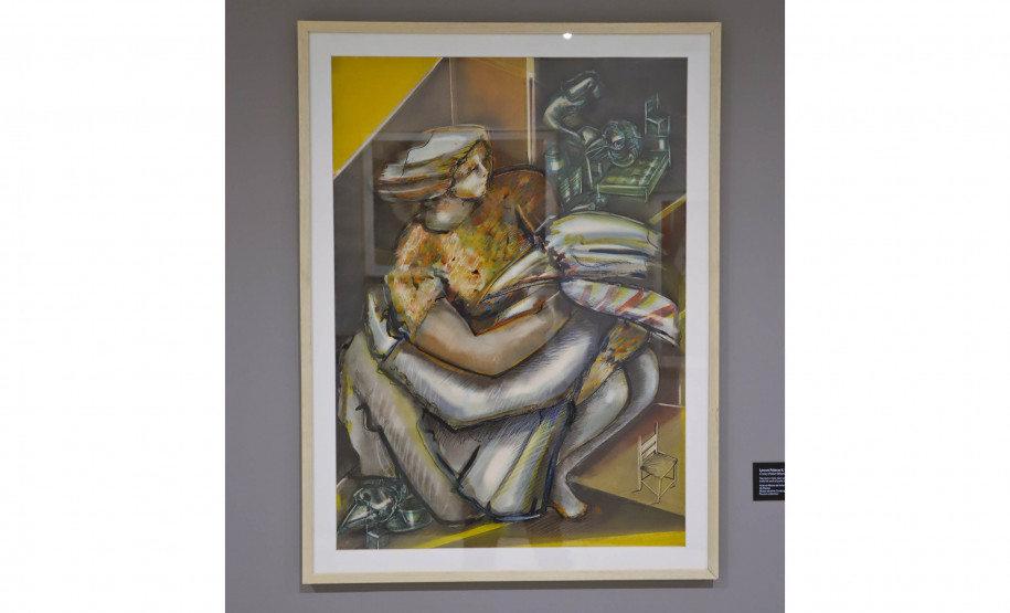 Exposição “Eterno Feminino”, da artista Teca Sandrini, entra na reta final no MON