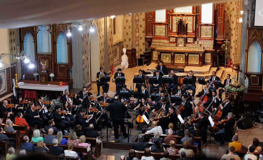 Concerto da OSP encerra projeto "Guaíra para Todos" em Campo Largo com mais de 500 pessoas