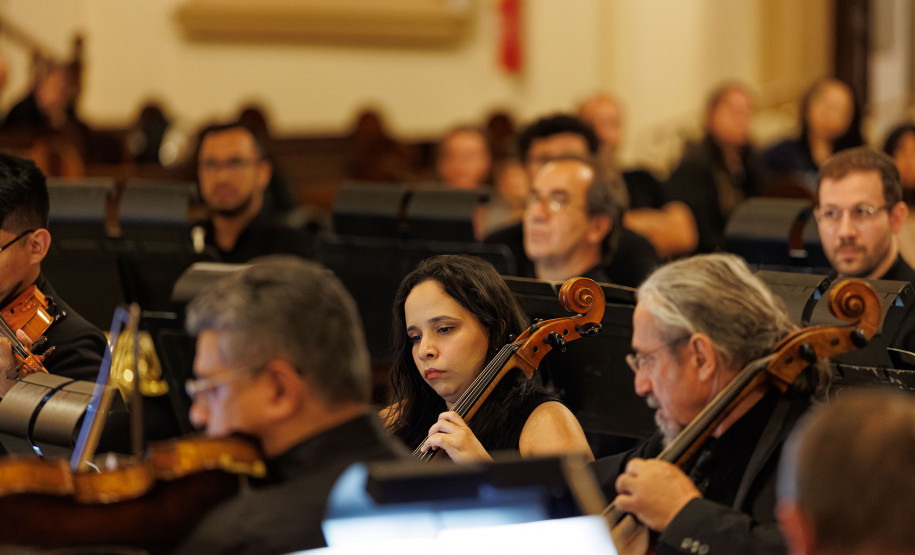 Orquestra Sinfônica do Paraná lota santuário na Lapa e segue para concerto em Campo Largo