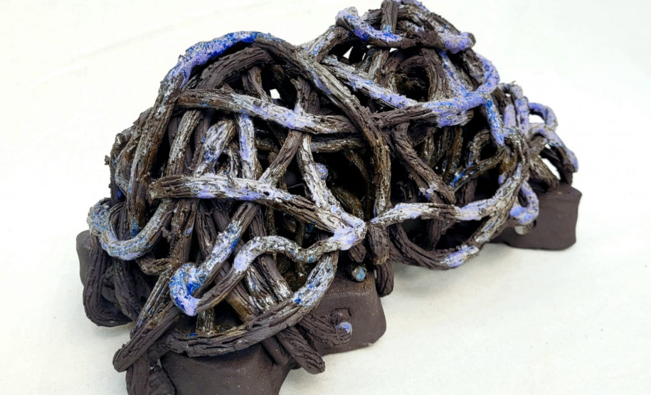 Academia Alfredo Andersen abre temporada de exposições com cerâmica artística. Foto: Divulgação MCAA