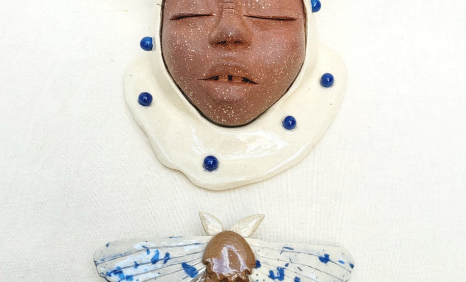 Academia Alfredo Andersen abre temporada de exposições com cerâmica artística. Foto: Divulgação MCAA