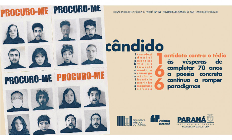 Cândido resgata a história da Poesia Concreta em edição especial de fim de ano