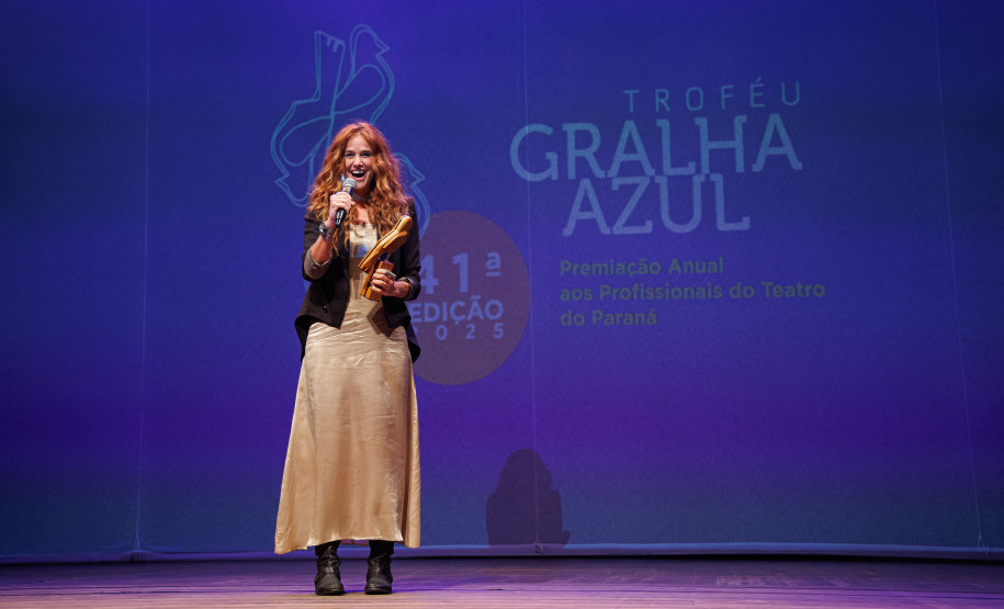 50 anos: entrega do Troféu Gralha Azul traz a diversidade do teatro paranaense