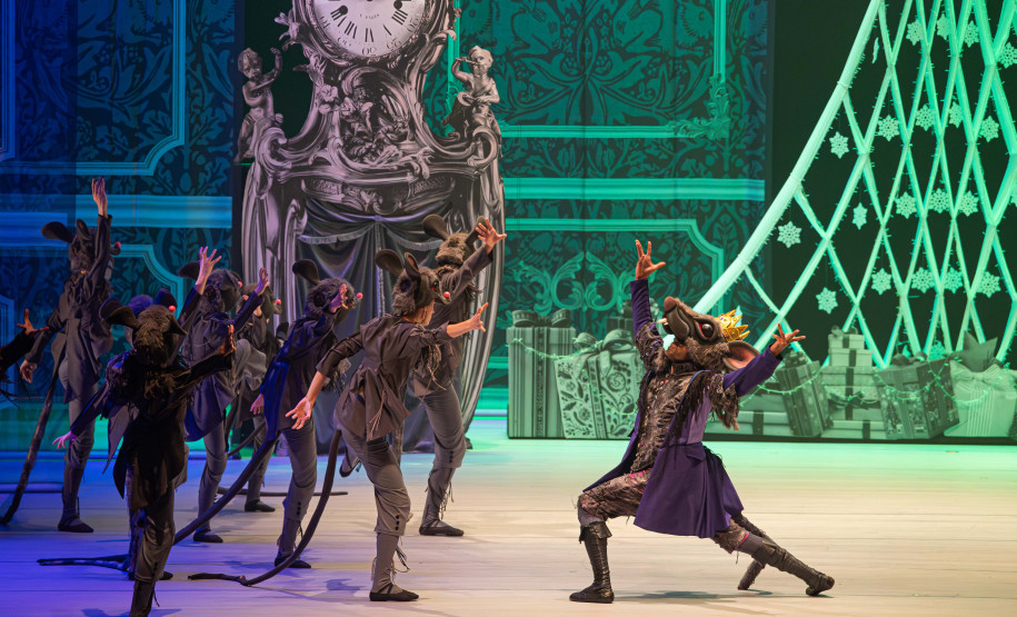 Com ingressos esgotados, “O Quebra-Nozes” chega ao Teatro Guaíra nesta semana