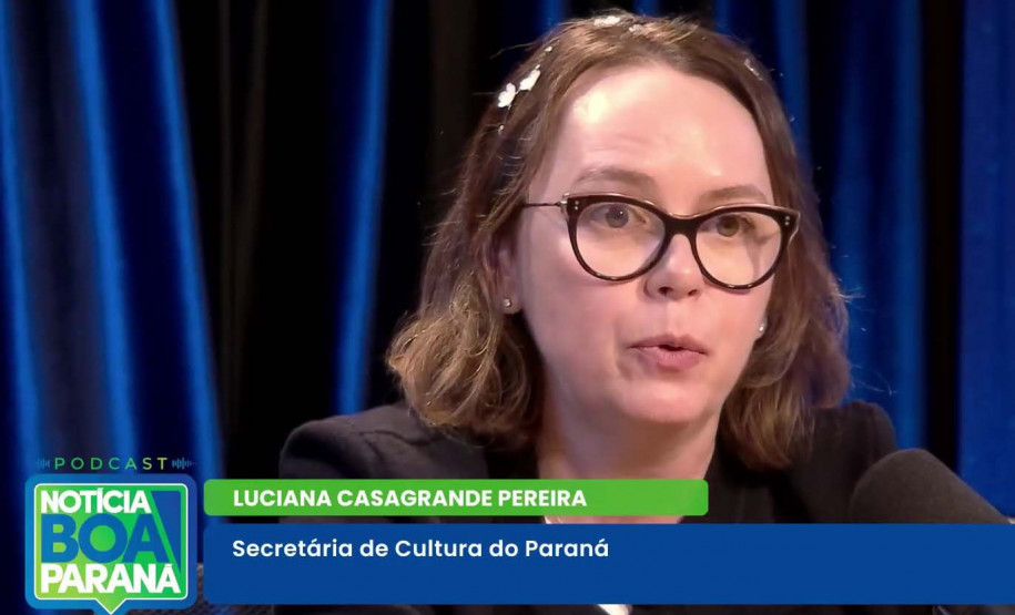 Podcast Notícia Boa Paraná destaca valorização da cultura, Pompidou e investimentos