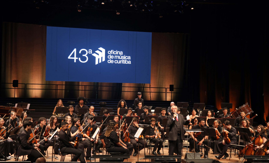 43ª Oficina de Música de Curitiba encerra com quase 40 mil espectadores nas apresentações no Centro Cultural Teatro Guaíra