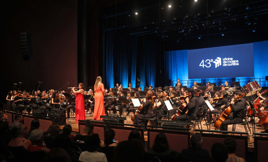 43ª Oficina de Música de Curitiba encerra com quase 40 mil espectadores nas apresentações no Centro Cultural Teatro Guaíra