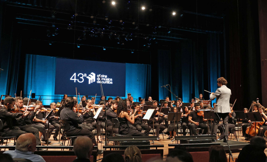 43ª Oficina de Música de Curitiba encerra com quase 40 mil espectadores nas apresentações no Centro Cultural Teatro Guaíra