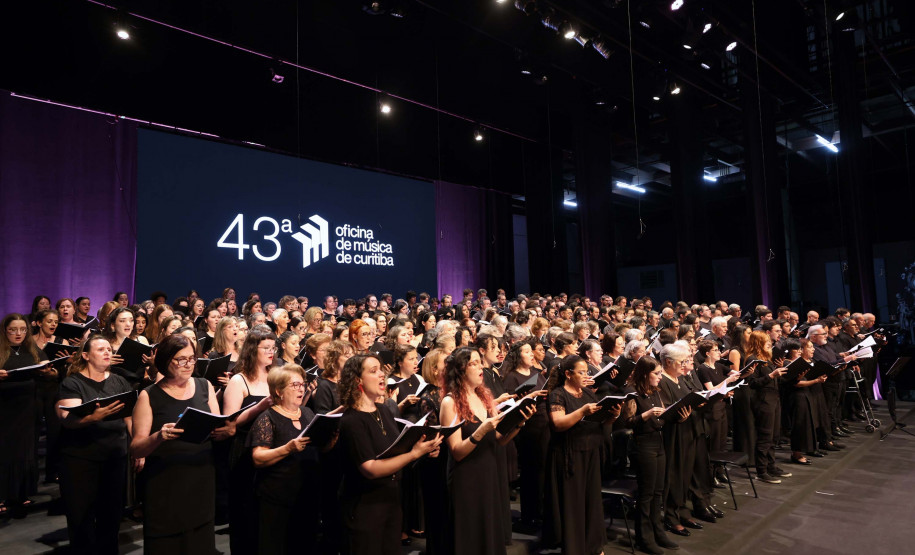 43ª Oficina de Música de Curitiba encerra com quase 40 mil espectadores nas apresentações no Centro Cultural Teatro Guaíra
