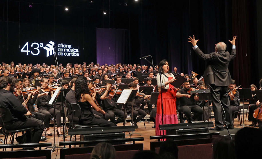 43ª Oficina de Música de Curitiba encerra com quase 40 mil espectadores nas apresentações no Centro Cultural Teatro Guaíra