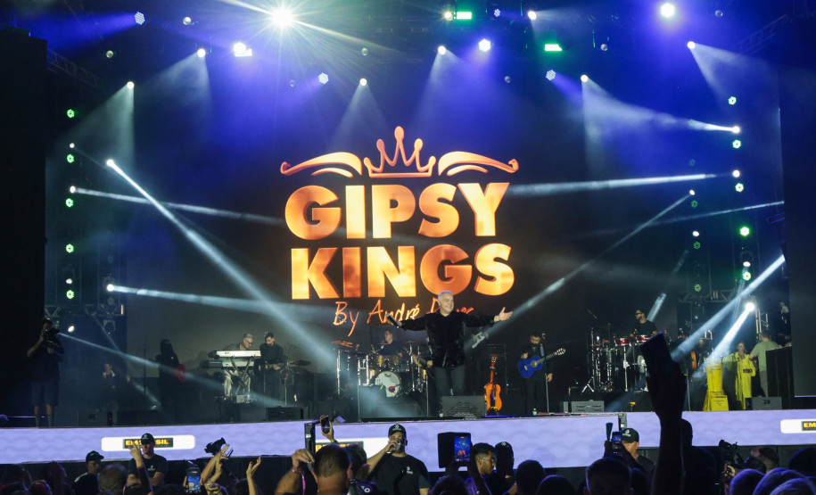 O grupo Gipsy Kings durante a apresentacao do seu show dentro da programacao do Verao Maior Parana, em Matinhos - 16/02/2026