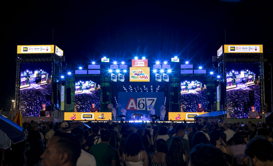Atitude 67 e Kamisa 10 fazem noite de pagode em dose dupla em Pontal do Paraná
